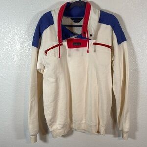 Columbia Vintage 90s 1/4 Snap Pop Over Sweatshirt Size Large